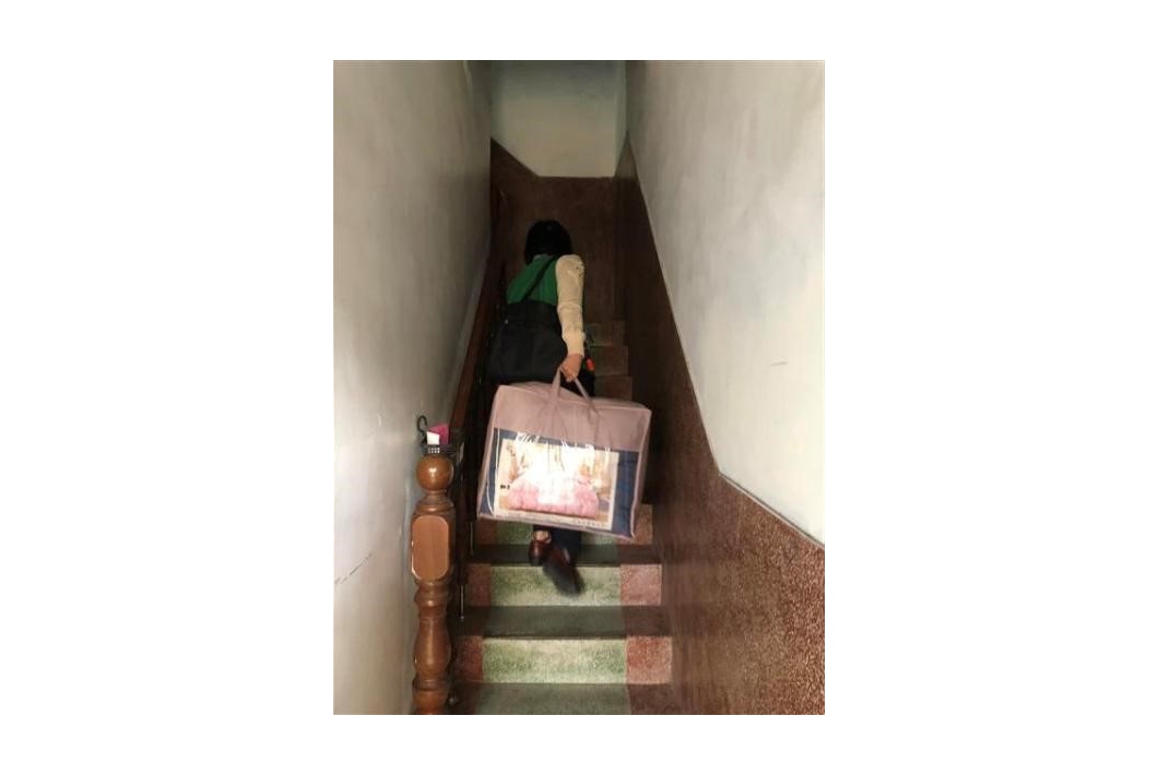 05訪查員親送補助金及棉被等物資