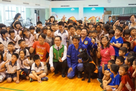 Disaster prevention educational seminar: Tainan Kunshan Elementary School
