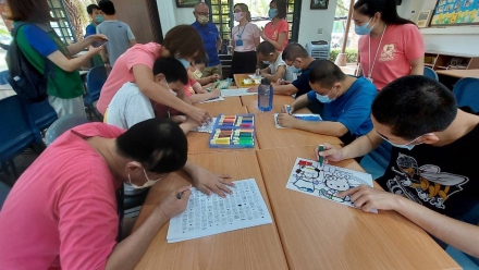 Donated desks and fireproof doors to Juridical Person Taiwan Province Hung-Chia Sanctuary For The Handicapped