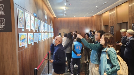 以藝術串聯公益 共築在地希望  震大金鬱金香酒店攜手張榮發慈善基金會 共同守護弱勢兒少