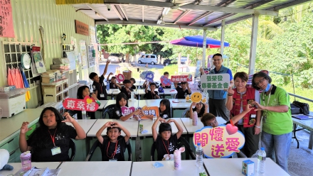 走進台東歷坵部落　陪伴魯拉克斯書屋孩子安心學習